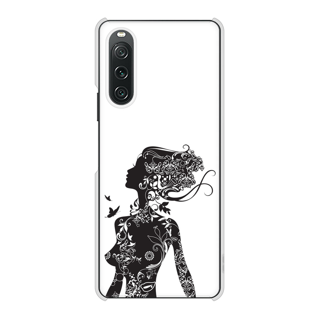 Xperia 10 V A302SO SoftBank 384 ボディアート ハードケース 背面印刷