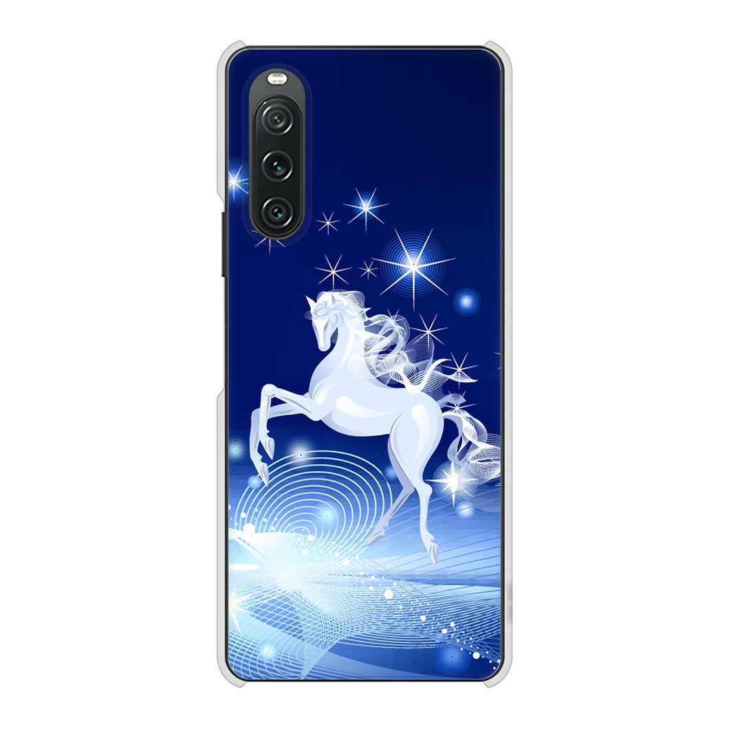 Xperia 10 V A302SO SoftBank 436 ペガサス ハードケース 背面印刷