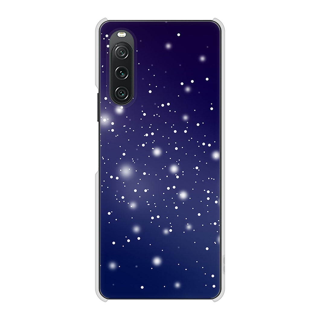 Xperia 10 V A302SO SoftBank 1271 天空の川 ハードケース 背面印刷