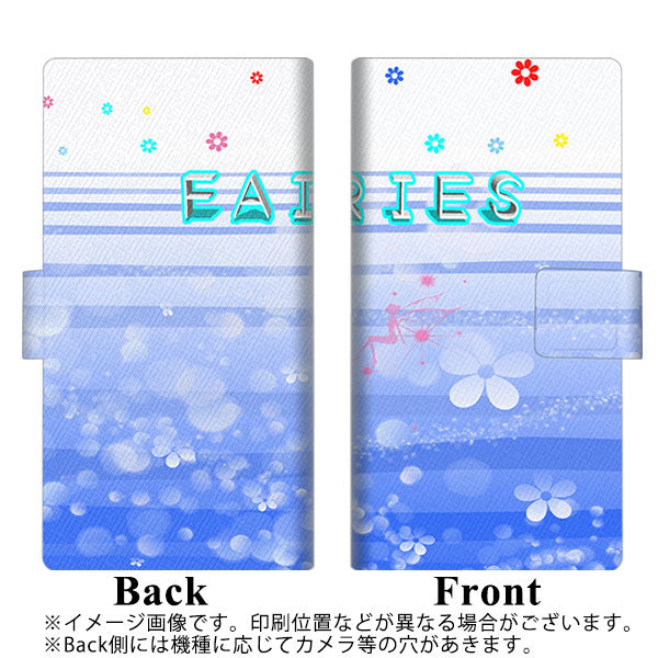 iPhone 18 Pro Max YA905 フェアリーバブル 薄型スリム プリント手帳型ケース