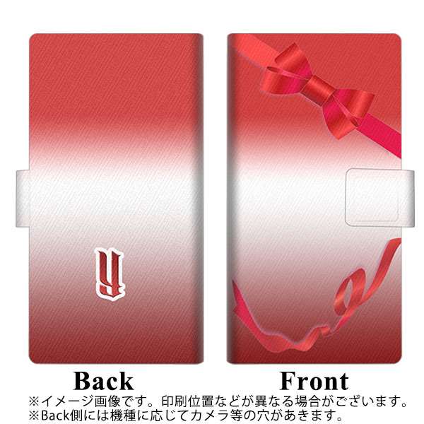iPhone 18 Pro YB857 リボンギフト 薄型スリム プリント手帳型ケース