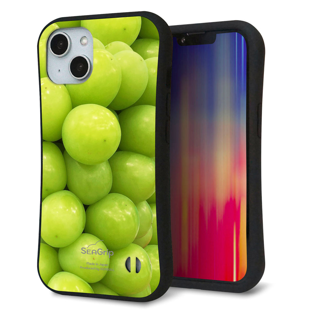 iPhone 14 スマホケース 「SEA Grip」 グリップケース Sライン 【MA880 マスカット】 UV印刷