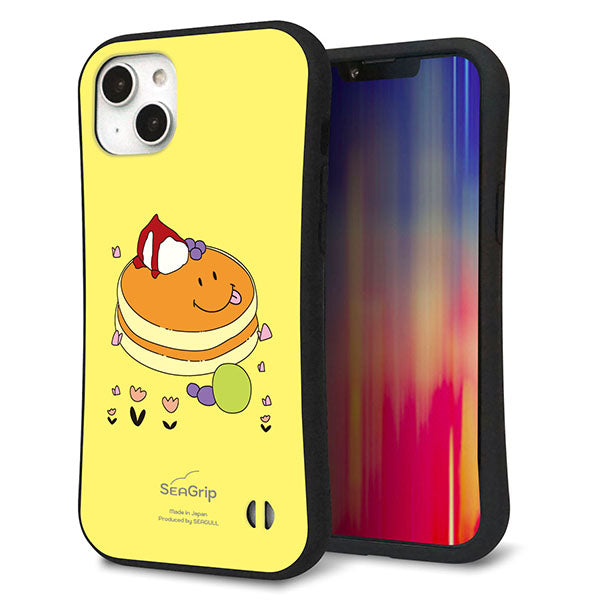 iPhone 14 Plus スマホケース 「SEA Grip」 グリップケース Sライン 【MA901 パンケーキ】 UV印刷