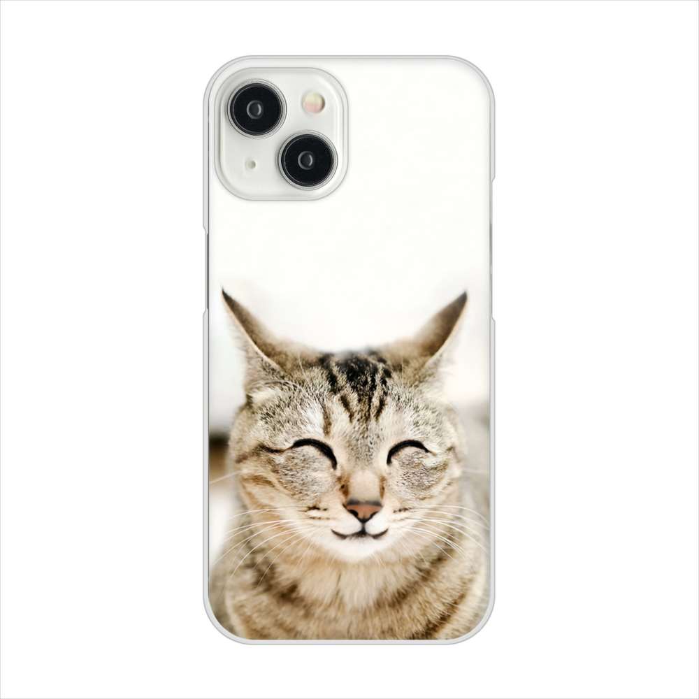 iPhone 15 VA801 笑福ねこ ハードケース 背面印刷