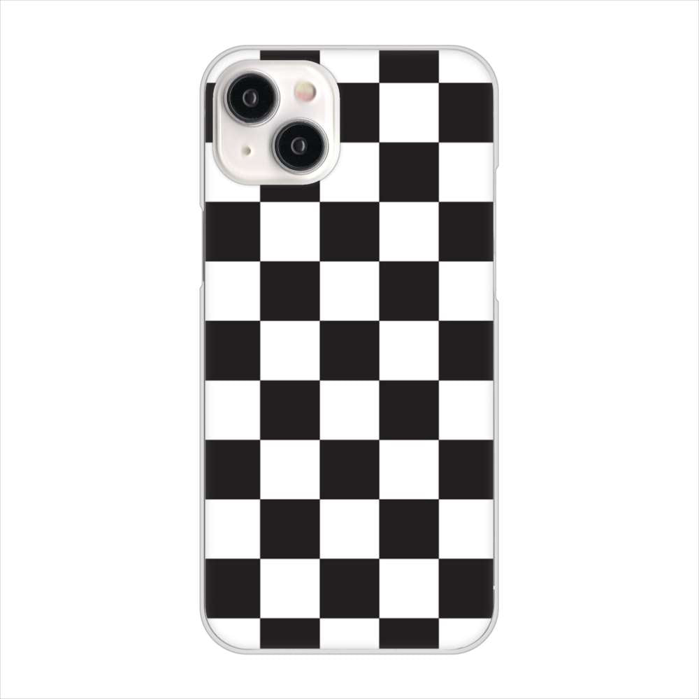 iPhone 15 Plus 151 フラッグチェック ハードケース 背面印刷