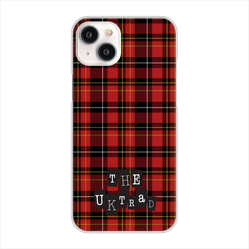 iPhone 15 Plus 547 THEチェック ハードケース 背面印刷