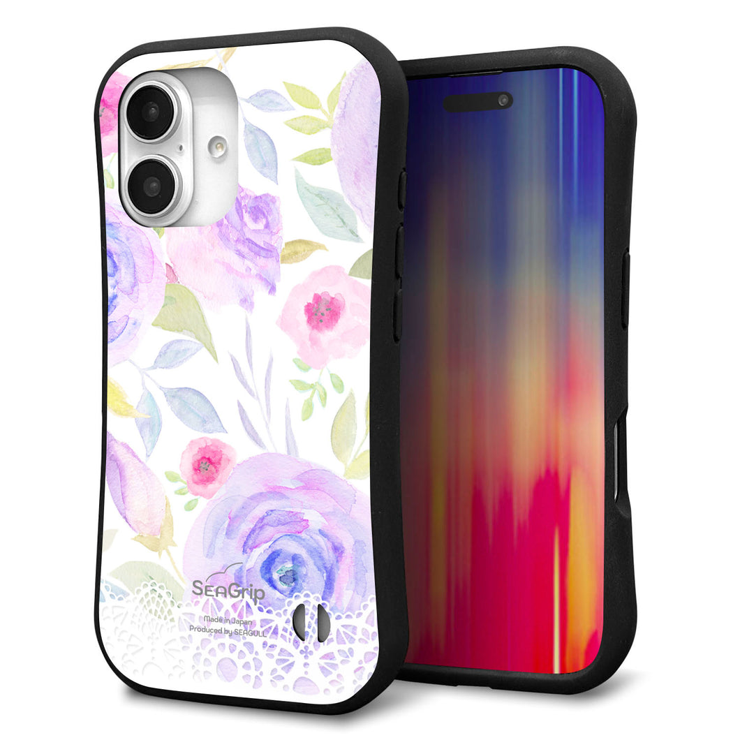 iPhone 16 スマホケース 「SEA Grip」 グリップケース Sライン 【SC946 ドゥ・パフューム4】 UV印刷