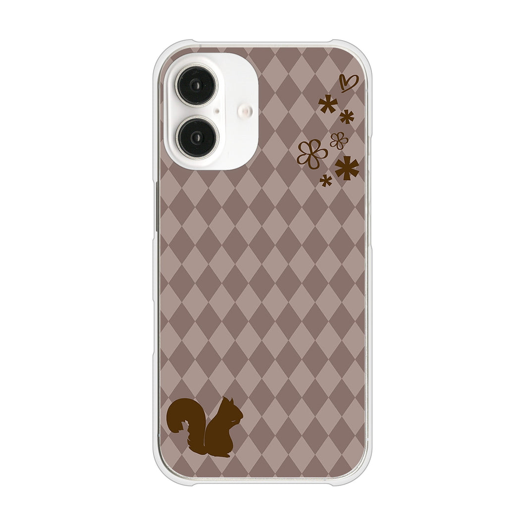 iPhone 16 515 リス ハードケース 背面印刷