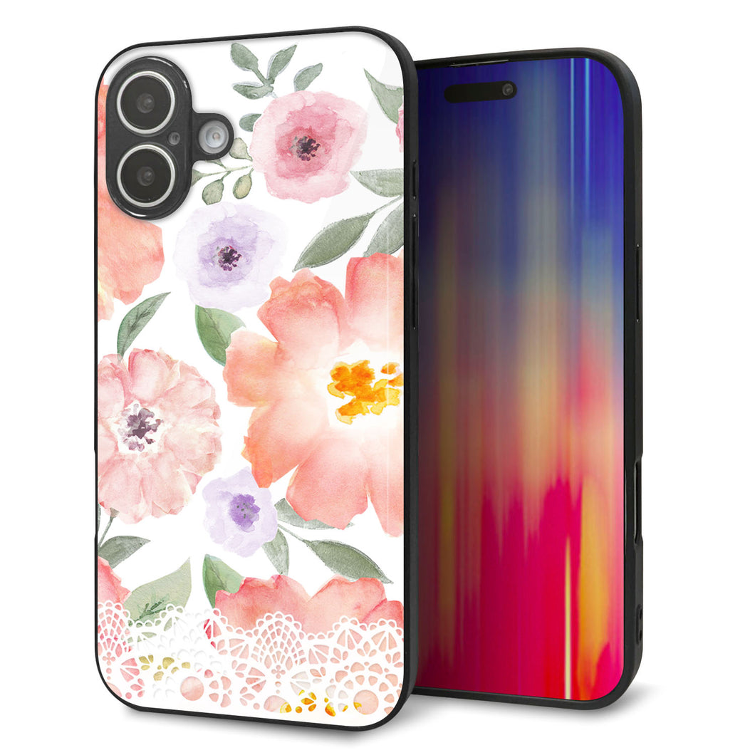 iPhone 16 Plus 強化ガラス&TPUスマホケース ガラプリ【SC944 ドゥ・パフューム2】