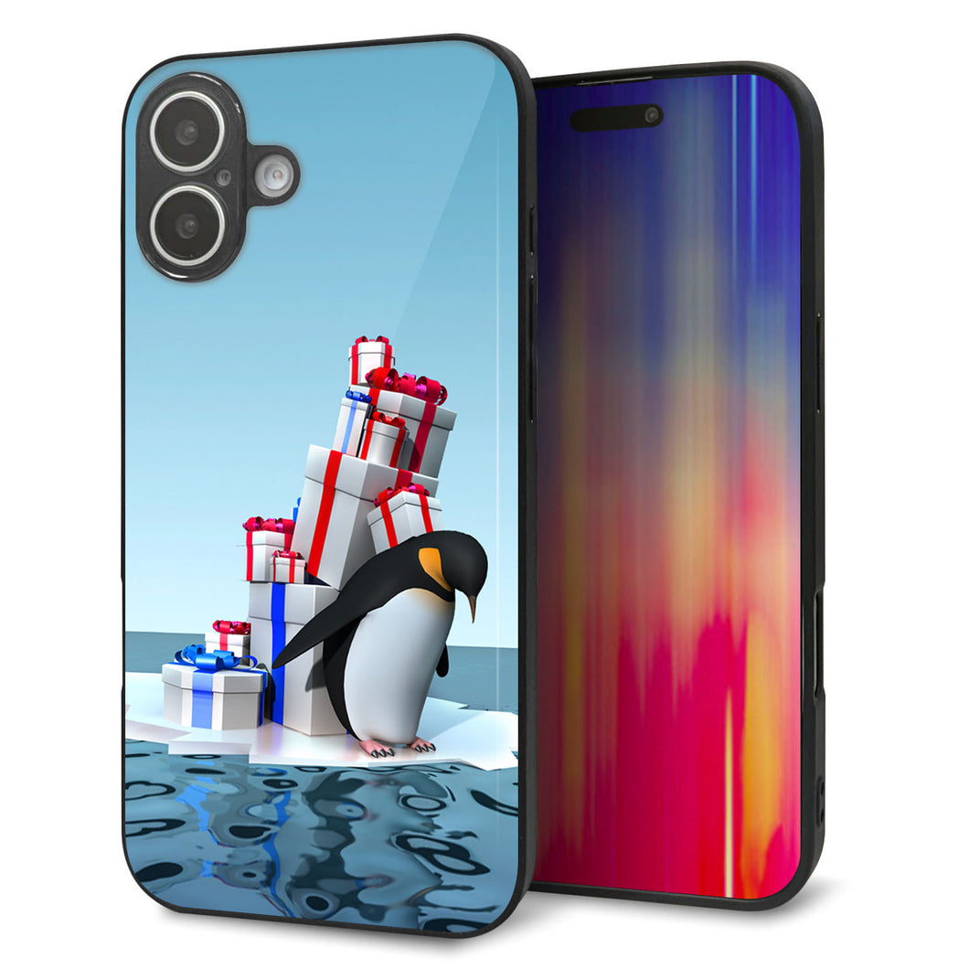 iPhone 16 Plus 強化ガラス&TPUスマホケース ガラプリ【XA805 人気者は辛い…】