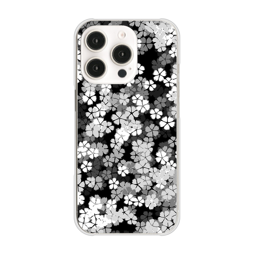 iPhone 16 Pro 1332 夜桜 ハードケース 背面印刷