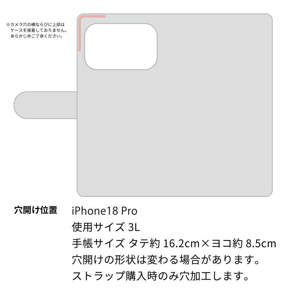 iPhone 18 Pro スマホケース 手帳型 イタリアンレザー KOALA 本革 ベルト付き 耐衝撃