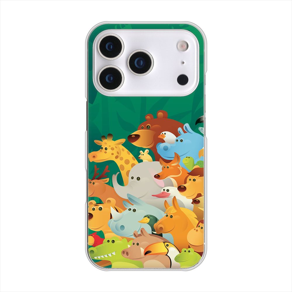 iPhone 18 Pro 高画質仕上げ 背面印刷 ハードケース 【370 全員集合】
