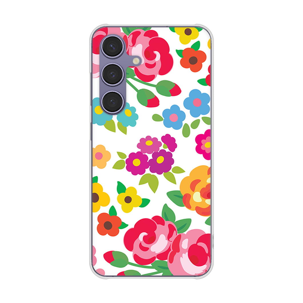 Galaxy S24 SC-51E docomo 776 5月のフラワーガーデン ハードケース 背面印刷