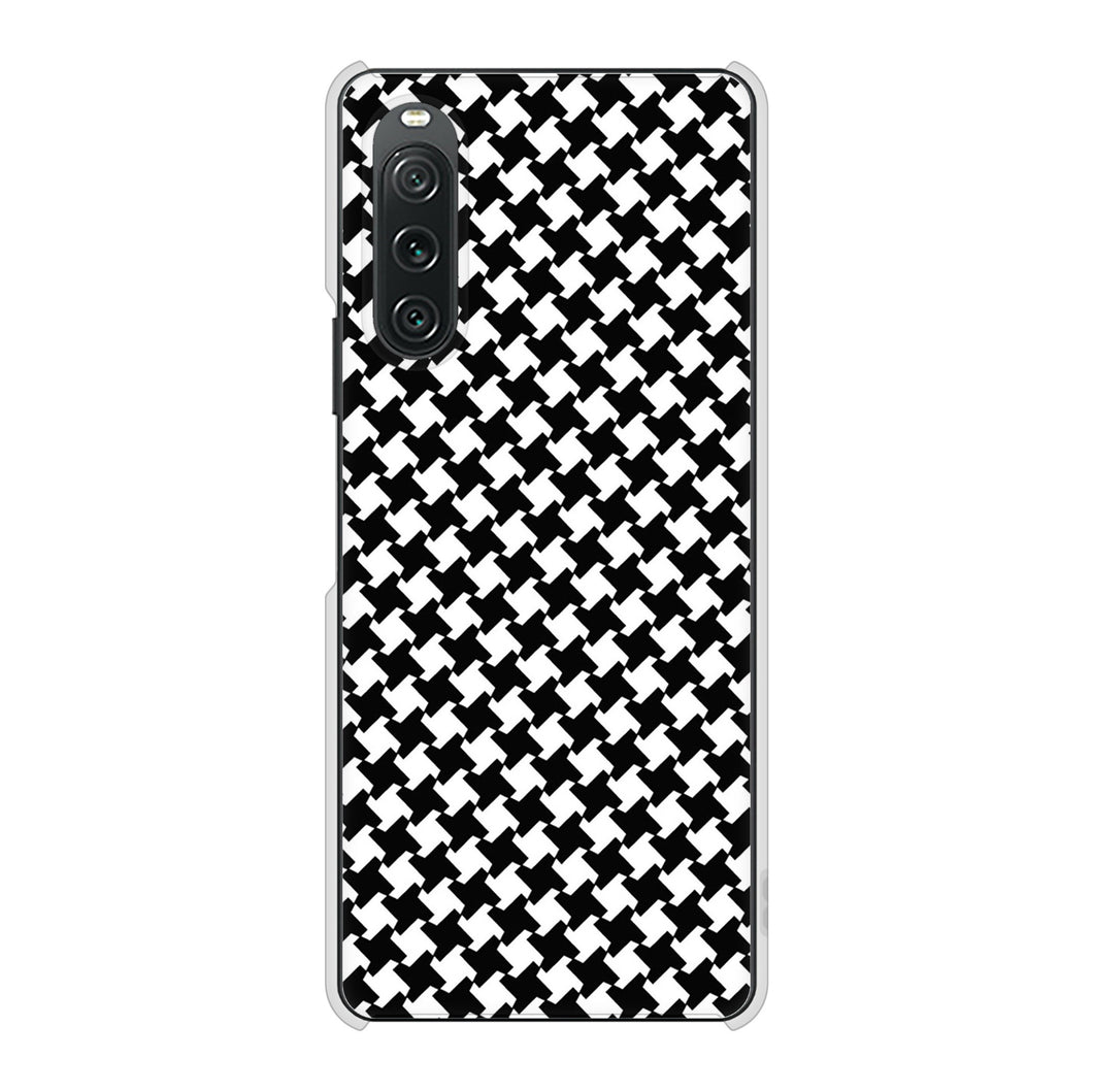 Xperia 10 V SO-52D docomo 514 和柄&筆文字 風車 ハードケース 背面印刷