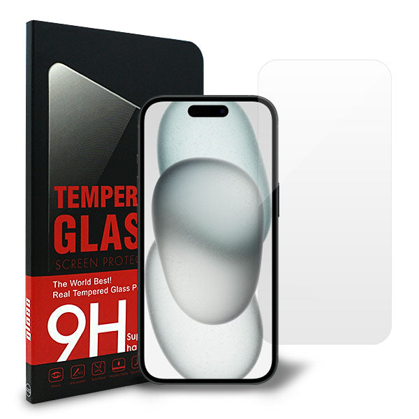 iPhone 15 強化ガラス液晶保護フィルム