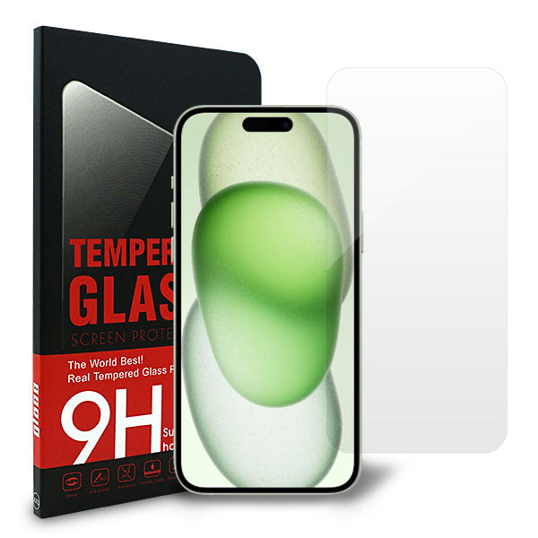 iPhone 15 Plus 強化ガラス液晶保護フィルム