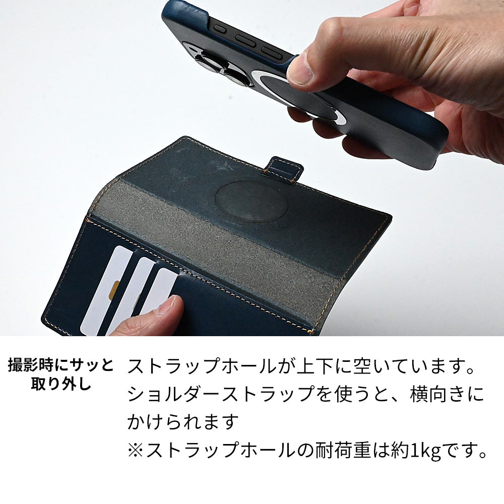 iPhone 17 レンズ完全保護 栃木レザー 手帳型ケース MagSafe対応 CAMHIDE