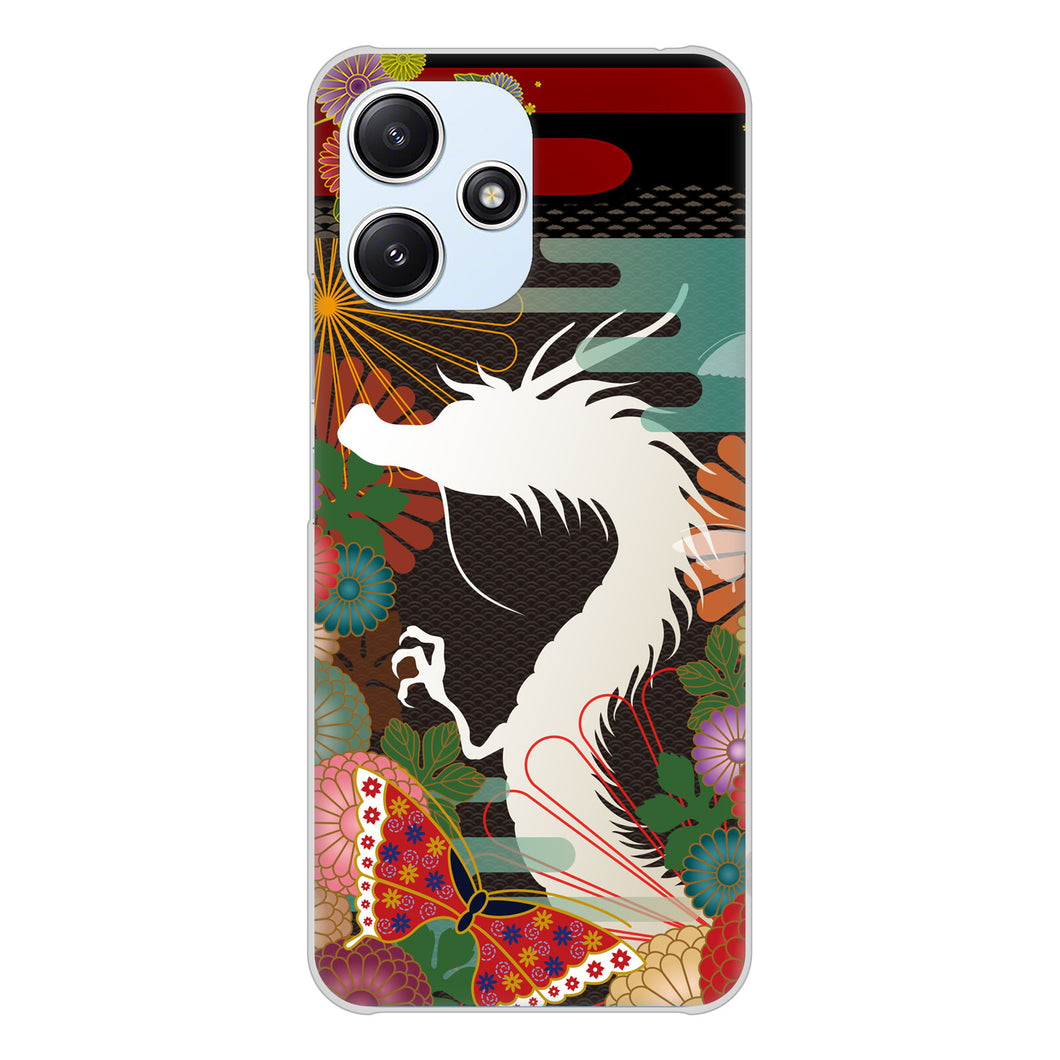 Redmi 12 5G XIG03 au 635 白龍 ハードケース 背面印刷