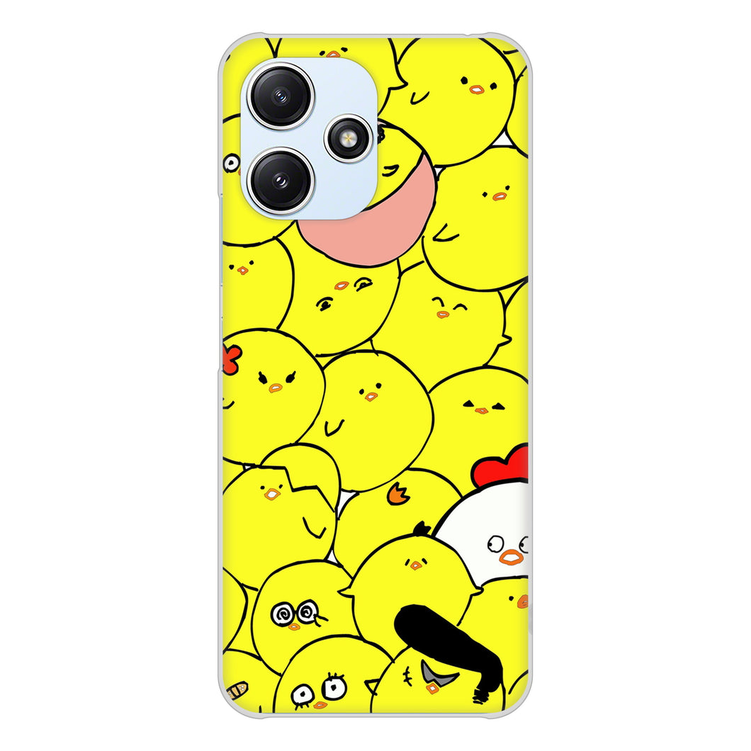 Redmi 12 5G XIG03 au 1031 ピヨピヨ ハードケース 背面印刷