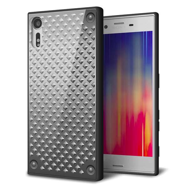 Xperia XZs 602SO SoftBank 強化ガラス&TPUスマホケース ガラプリ【570 スタックボード】