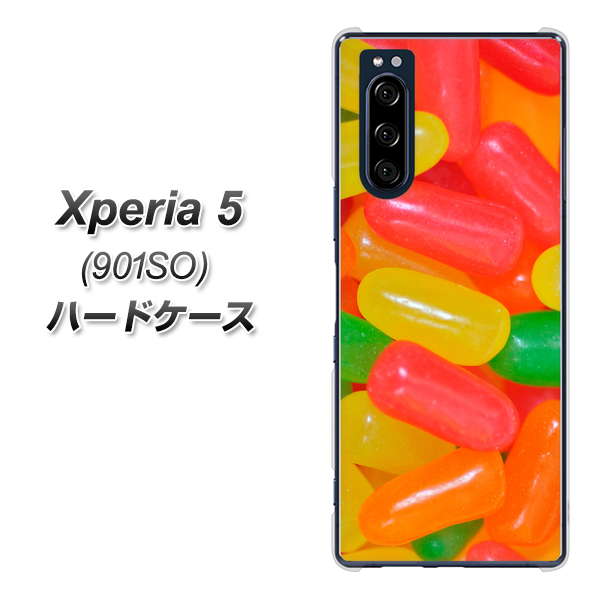 Xperia 5 901SO SoftBank 449 ジェリービーンズ ハードケース 背面印刷