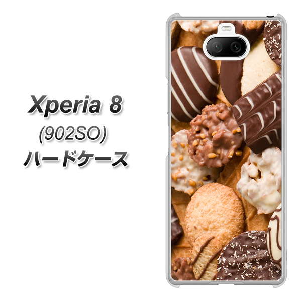 Xperia 8 902SO SoftBank 442 クッキー mix ハードケース 背面印刷