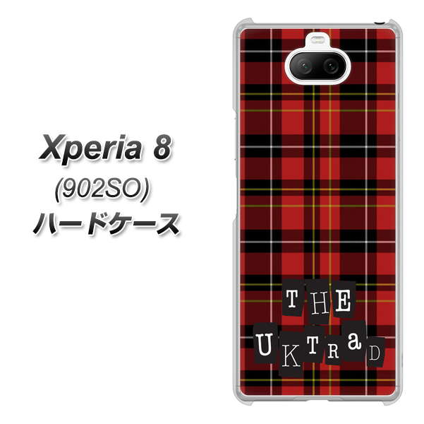 Xperia 8 902SO SoftBank 547 THEチェック ハードケース 背面印刷