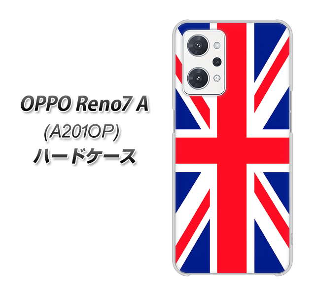 OPPO Reno7 A A201OP Y!mobile 200 イギリス (ユニオン・ジャック) ハードケース 背面印刷