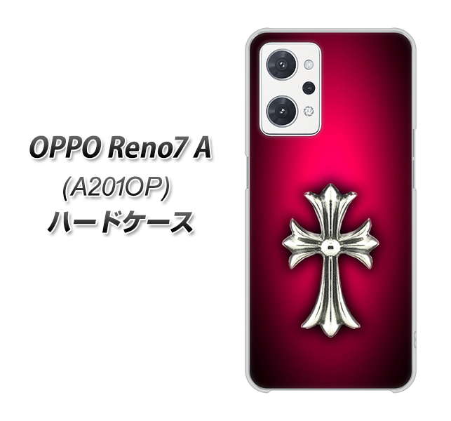 OPPO Reno7 A A201OP Y!mobile 249 クロスレッド ハードケース 背面印刷