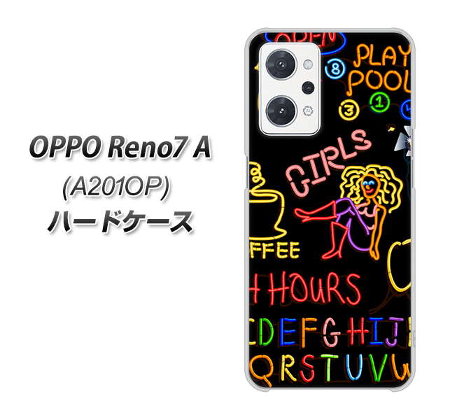 OPPO Reno7 A A201OP Y!mobile 284 カジノ ハードケース 背面印刷