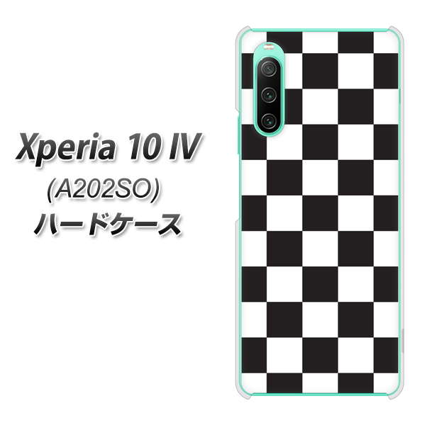 Xperia 10 IV A202SO SoftBank 151 フラッグチェック ハードケース 背面印刷