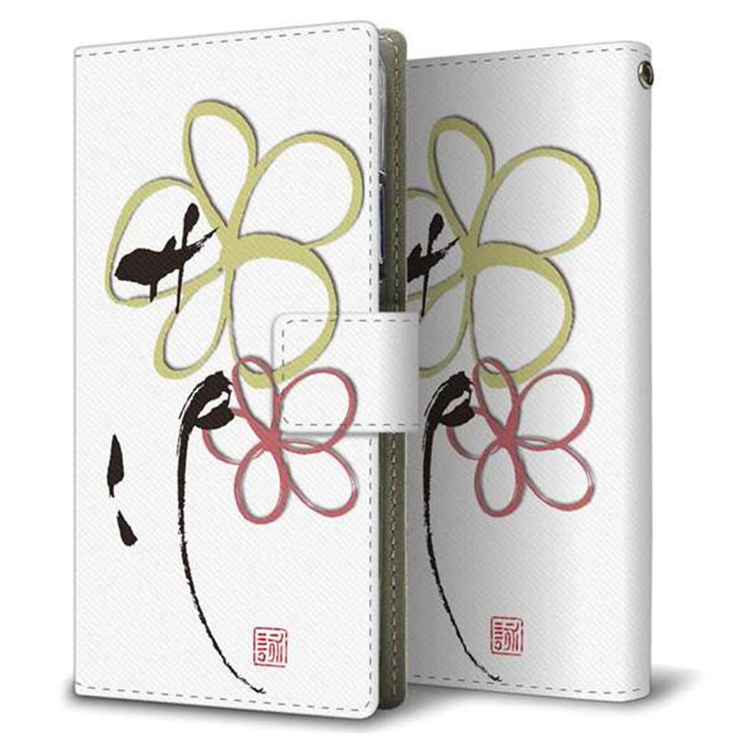 Xiaomi(シャオミ)Mi 11 Lite 5G 画質仕上げ プリント手帳型ケース(薄型スリム)【OE800 flower】