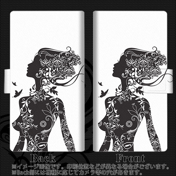 iPhone17 高画質仕上げ プリント手帳型ケース ( 薄型スリム ) 【384 ボディアート】