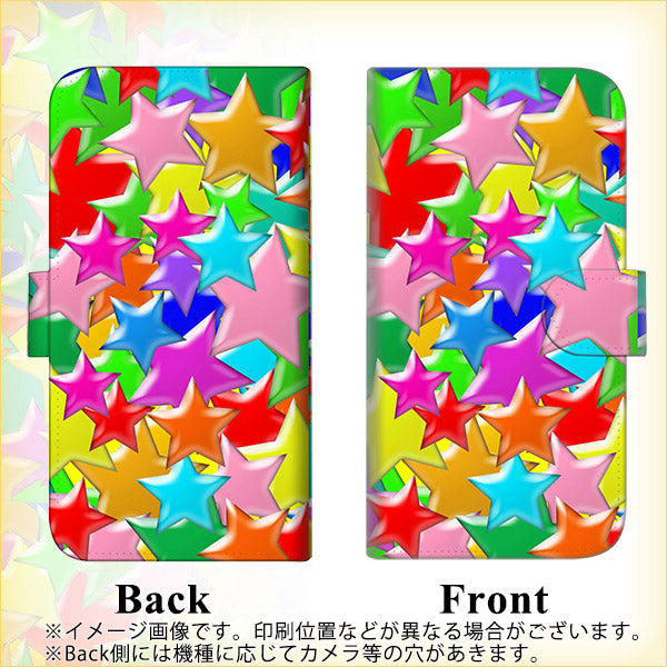 iPhone 6 Plus 1293 ランダムスター 通常型 プリント手帳型ケース