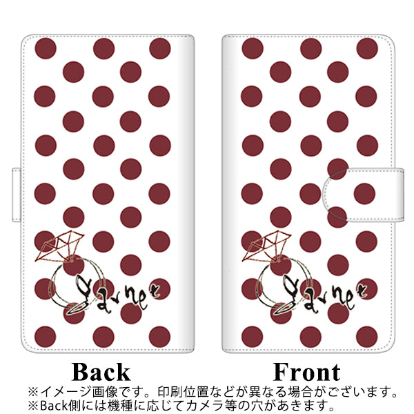 iPhone6 PLUS 高画質仕上げ プリント手帳型ケース(通常型)【OE810 1月ガーネット】