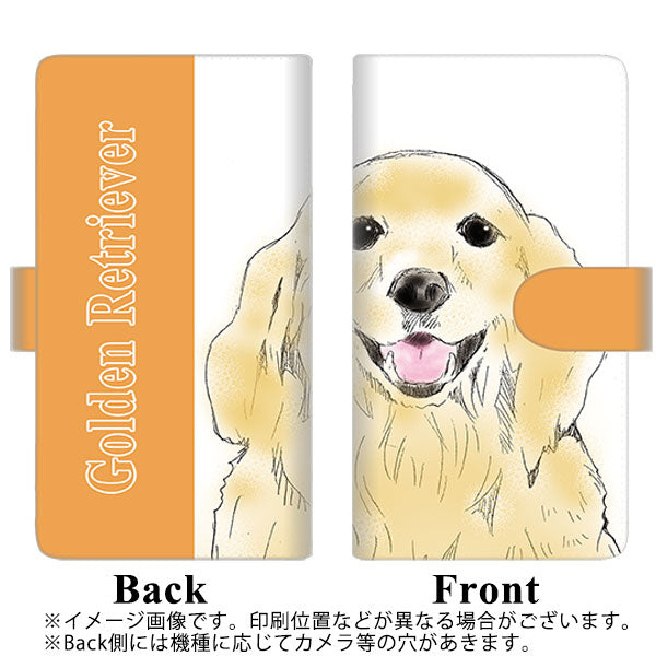 iPhone6 PLUS 高画質仕上げ プリント手帳型ケース(通常型)【YD827 ゴールデンレトリバー03】