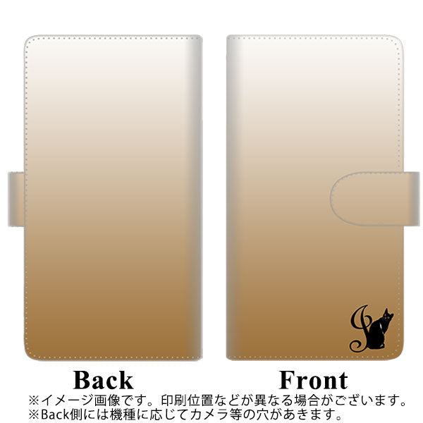 iPhone XS Max 高画質仕上げ プリント手帳型ケース(通常型)【YI851 イニシャル ネコ J】