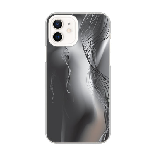 iPhone 12 566 ボディウォール ハードケース 背面印刷