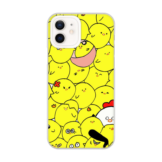 iPhone 12 1031 ピヨピヨ ハードケース 背面印刷
