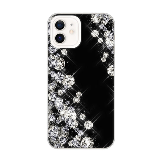 iPhone 12 VA871 ダイヤモンドフレーム ハードケース 背面印刷