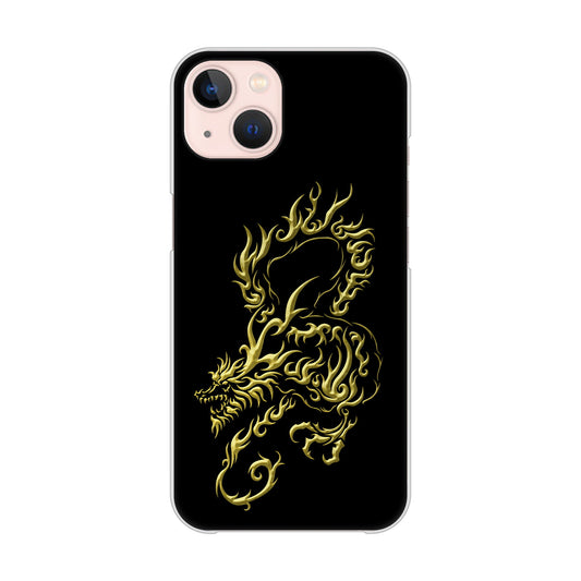iPhone 13 VA831 闇と龍 ハードケース 背面印刷