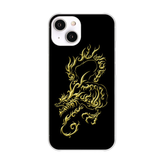 iPhone 14 VA831 闇と龍 ハードケース 背面印刷