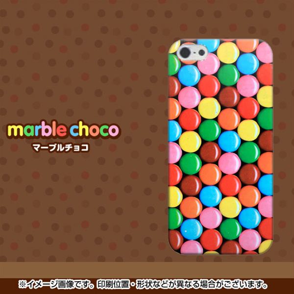 iPhone 5 448 マーブルチョコ ハードケース 背面印刷