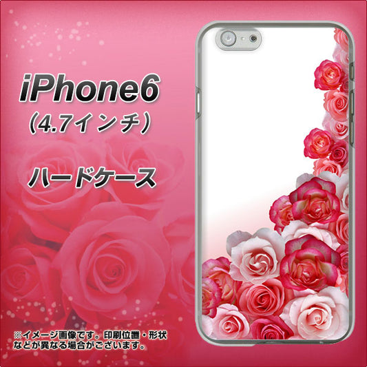 iPhone 6 299 薔薇の壁 ハードケース 背面印刷