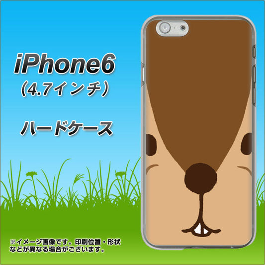 iPhone 6 349 りす ハードケース 背面印刷