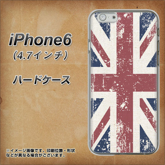 iPhone 6 506 ユニオンジャック ビンテージ ハードケース 背面印刷