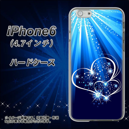 iPhone 6 702 スイミングハート ハードケース 背面印刷
