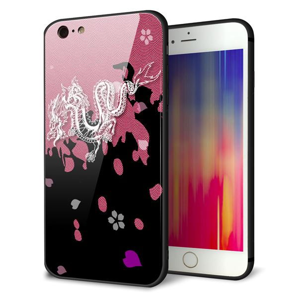 iPhone 6s Plus 強化ガラス&TPUスマホケース ガラプリ【YC900 和竜01】