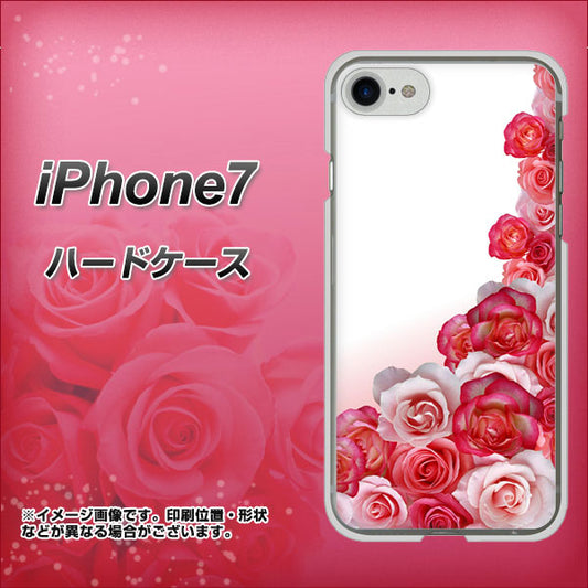 iPhone 7 299 薔薇の壁 ハードケース 背面印刷